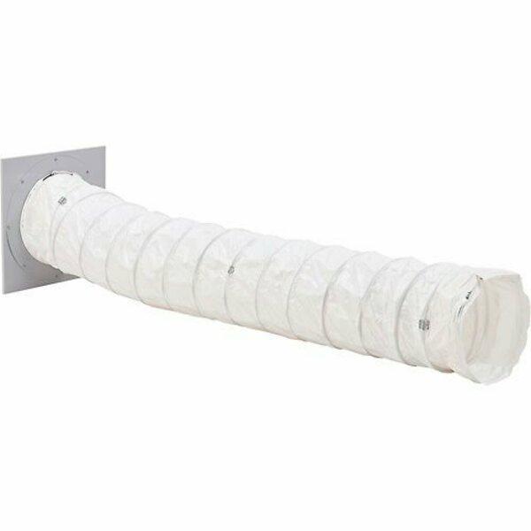 Global Industrial Ceiling Duct Kit, 16in Dia. x 8ftL, for Portable ACfts 292663, 292845 293125
